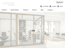 Tablet Screenshot of catalystoffice.com